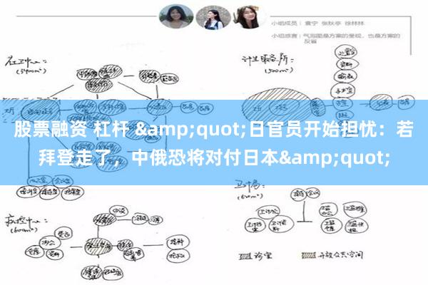 股票融资 杠杆 &quot;日官员开始担忧：若拜登走了，中俄恐将对付日本&quot;