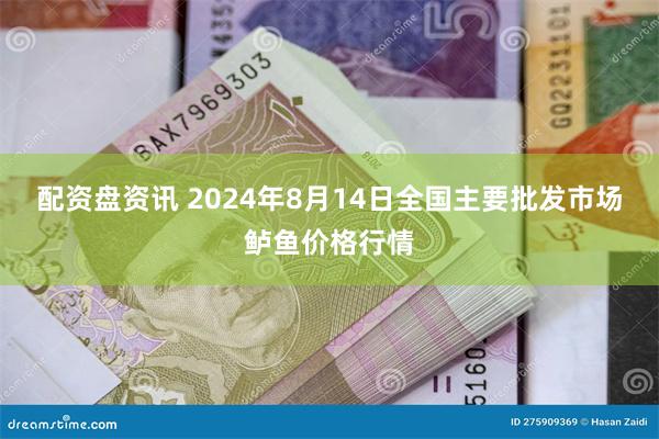 配资盘资讯 2024年8月14日全国主要批发市场鲈鱼价格行情