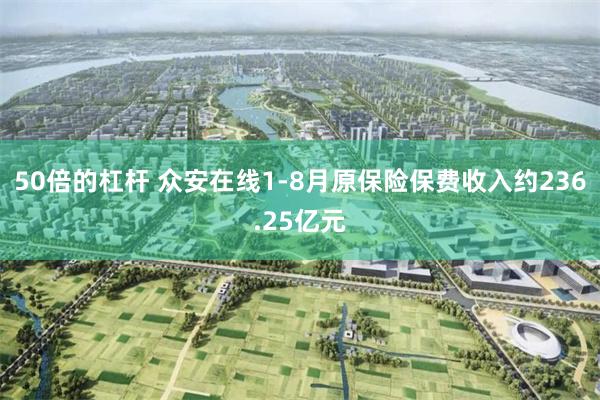 50倍的杠杆 众安在线1-8月原保险保费收入约236.25亿